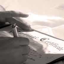 signing